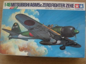 TAMIYA 1/48 61027 MITSUBISHI A6M5c ZERO ZEKE  FIGHTER